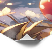 Poster Fille Anime Pixie Hippie Lune Fée (Coin)