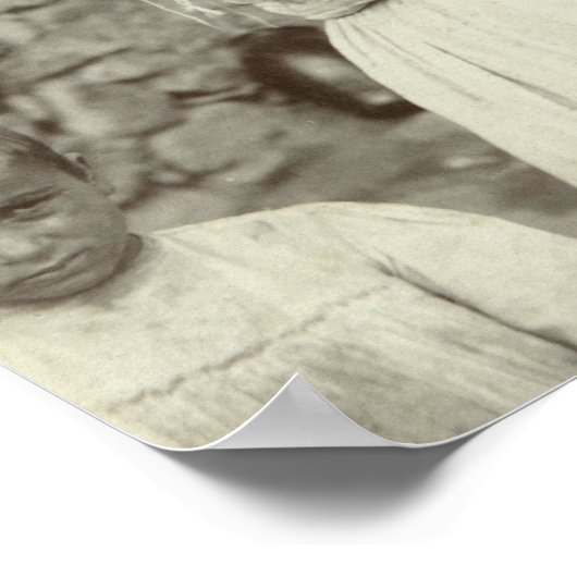 Poster Fille arménienne, Erevan (Coin)