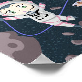 Poster Fille Astéroïde (Coin)