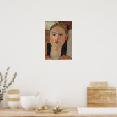 Poster Fille aux cheveux rouges, 1915 (Cuisine)