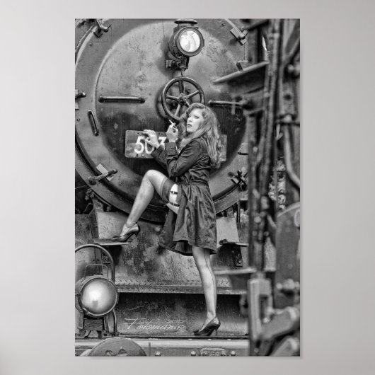 Poster Fille avant (Devant)