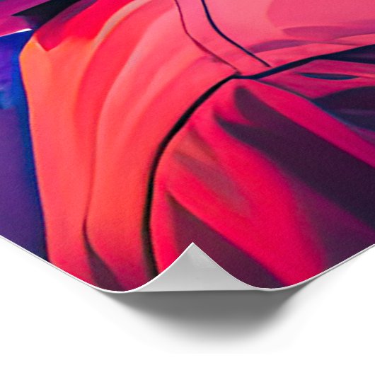 Poster Fille avec casque (Coin)