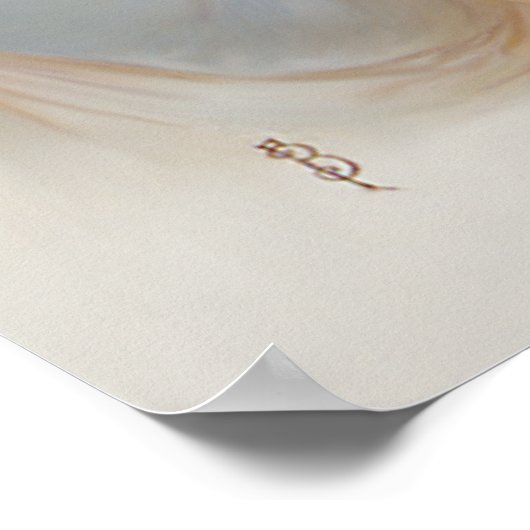 Poster Fille avec des petits canards (Coin)