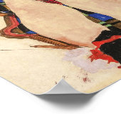 Poster Fille avec Garters rouges | Egon Schiele | (Coin)