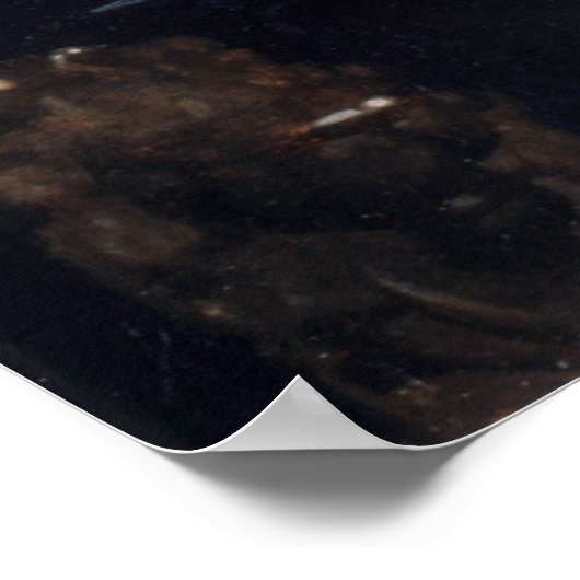 Poster Fille Avec Un Casquette Rouge (Coin)