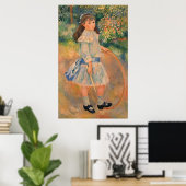 Poster Fille avec un cerceau (Bureau à domicile)