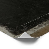 Poster Fille avec une perle oreille K. Orooj Profoundism (Coin)