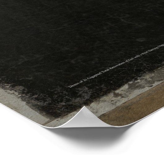 Poster Fille avec une perle oreille K. Orooj Profoundism (Coin)