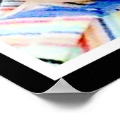 POSTER FILLE BÉBÉ BLEUE PRO-VIE VIE INFANTE (Coin)