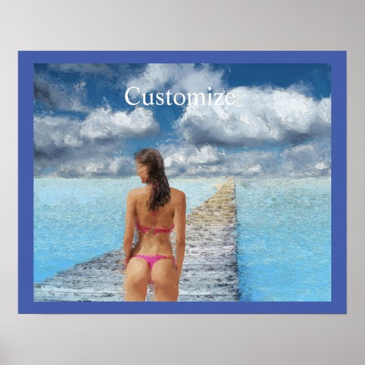 Poster Fille Bikini Thunder_Cove (Devant)