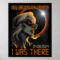 Fille blonde éclipse solaire totale 2024 Nouveau-B