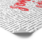 Poster Fille cool (Coin)