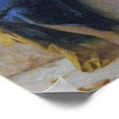 Poster Fille coudre, Bouguereau (Coin)