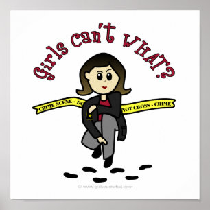 Poster Fille CSI Light