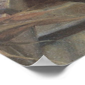 Poster Fille dans la cuisine par Anna Ancher (Coin)