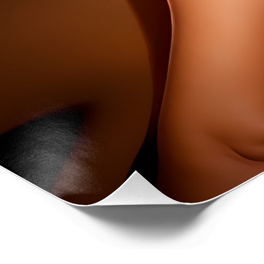 Poster Fille dans le Bikini d'or (Coin)