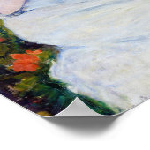 Poster Fille dans le jardin, Mary Cassatt (Coin)