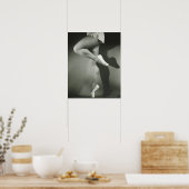 Poster Fille dansante (Cuisine)