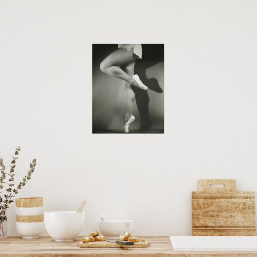 Poster Fille dansante (Cuisine)