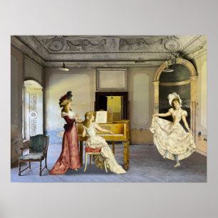 Poster Fille dansante