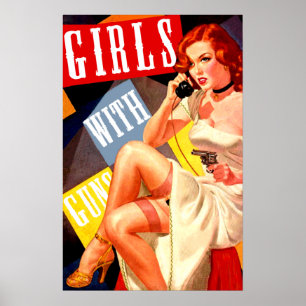 Poster Fille d'appel