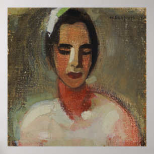 Poster Fille de Californie, Helene Schjerfbeck