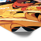 Poster Fille de campagne de blé lunaire (Coin)