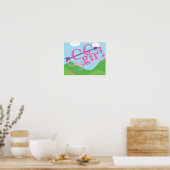 Poster Fille de Cross Country - CC (Cuisine)