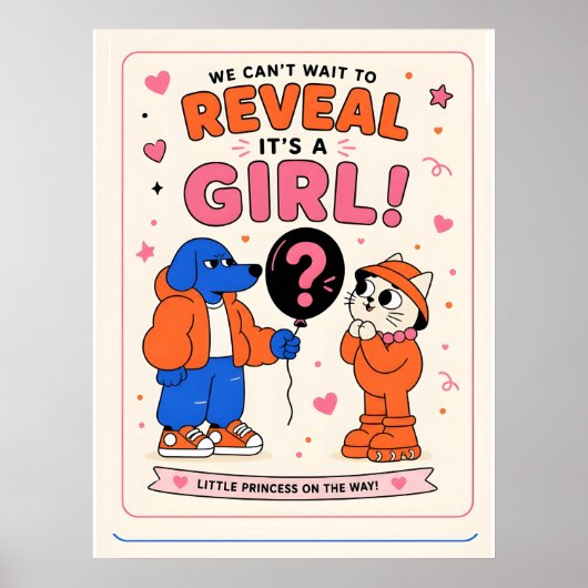 Poster fille de genre (Devant)