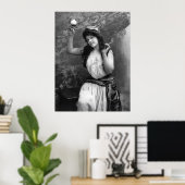 Poster Fille de la fête, 1902 (Bureau à domicile)