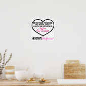 Poster Fille de l'ARMÉE (Cuisine)