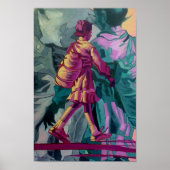 Poster Fille de l'école (Devant)