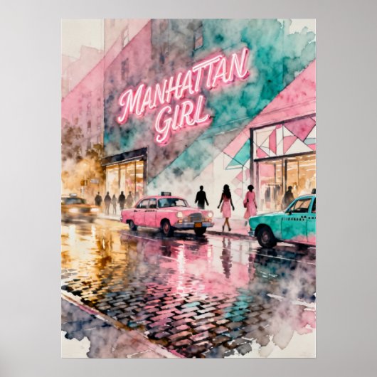 Poster Fille de Manhattan (Devant)
