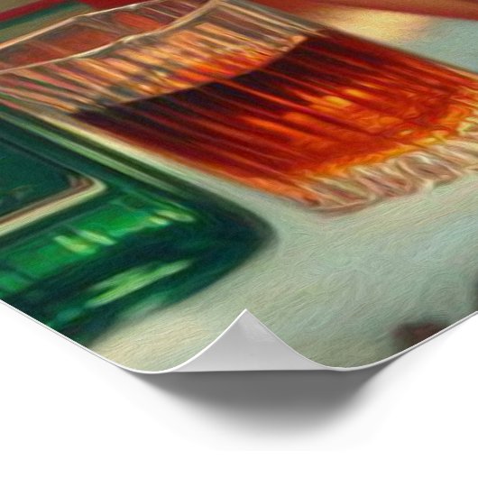 Poster Fille de Noël Vintage (Coin)