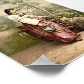 Poster Fille de Sarajevo, Bosnie, Austro-Hongrie classiqu (Coin)