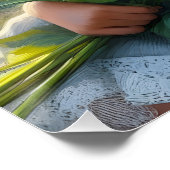 Poster Fille de tournesol (Coin)