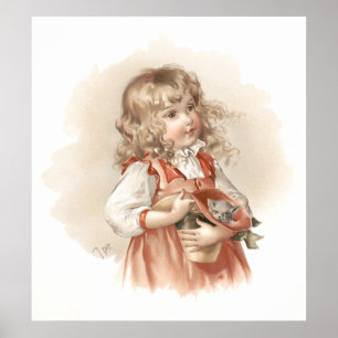 Poster Fille d'été de Maud Humphrey