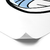 Poster Fille DJ (Coin)