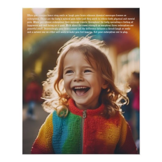 Poster Fille du bonheur (Devant)