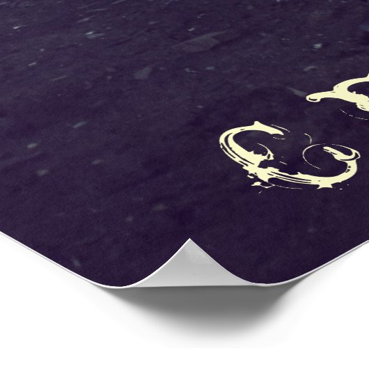 Poster Fille du cimetière (Coin)