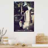 Poster Fille du cimetière (Cuisine)
