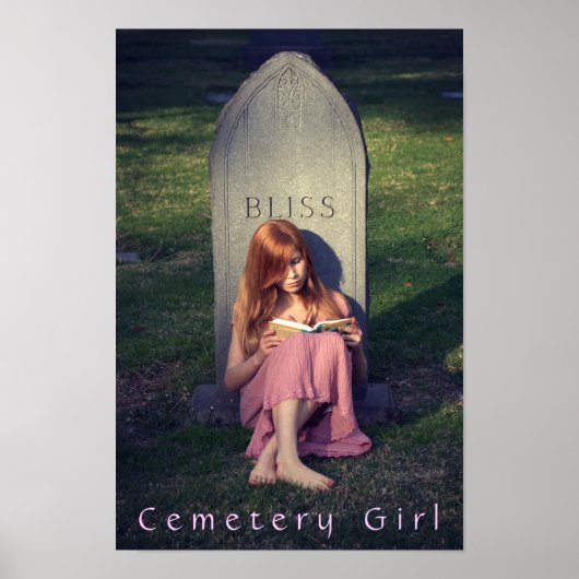 Poster Fille du cimetière (Devant)