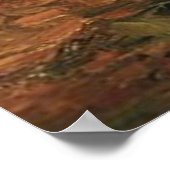 Poster Fille en blanc dans les bois 1882, Vincent van Gog (Coin)