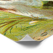 Poster Fille En Costume Lapin Pâques Vintages (Coin)