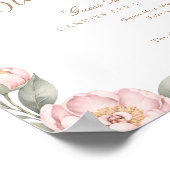Poster Fille en Fleur Activité de Baby Shower Devinez Com (Coin)