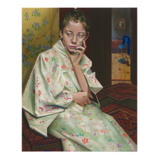 Poster Fille en kimono – Hommage à Breitner & Geesje Kwak