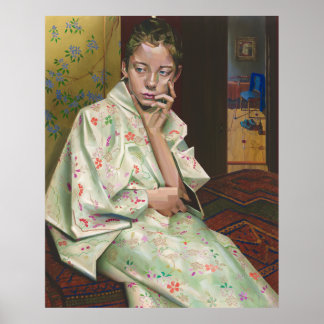 Poster Fille en kimono – Hommage à Breitner & Geesje Kwak