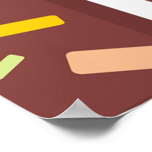 Poster Fille en vacances (Coin)