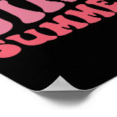 Poster Fille enceinte été (Coin)