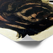 Poster Fille et chat, Alexandre Steinlen (Coin)